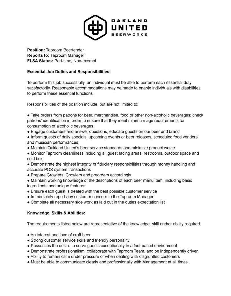 Job Post_ Position_ Taproom Beertender_Page_1